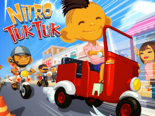 เกมรถตุ๊กตุ๊ก Nitro Tuk Tuk