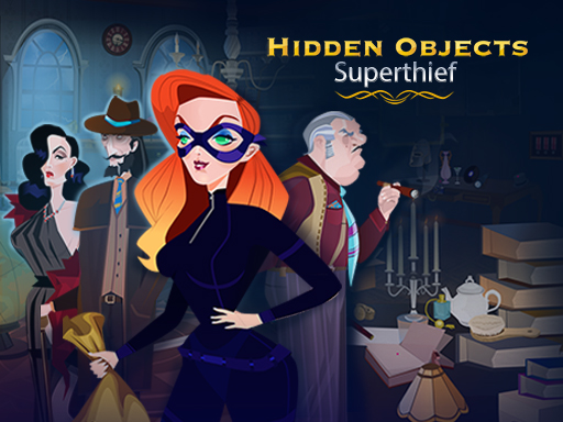 เกมส์หาของปริศนาหัวขโมย Hidden Objects Superthief