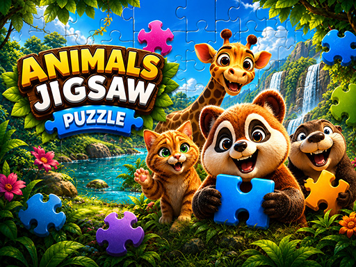 เกมส์จิ๊กซอว์ต่อภาพสัตว์น่ารัก