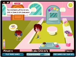 เกมส์ขายเค้กคาฟ่