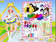 เกมส์แต่งตัวเซเลอร์มูน Sailor Girl