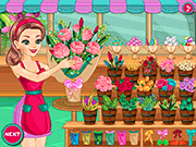 เกมส์ร้านขายดอกไม้สาวสวย